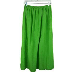 Stockholm Atelier X Other Stories Women Green A-Line‎ Midi Skirt Size 4